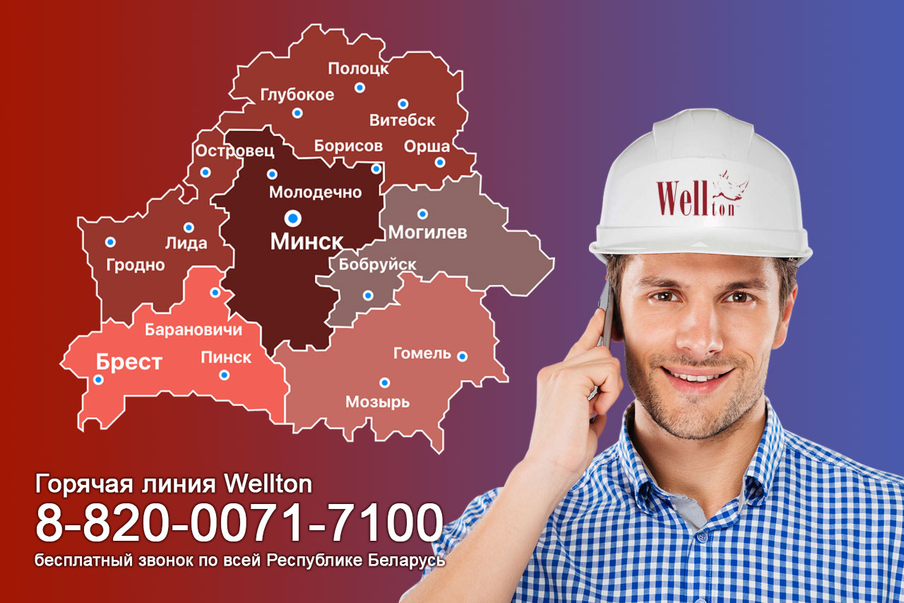 Горячая линия Wellton в Республике Беларусь 8-820-0071-7100